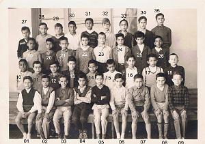 ECOLE DE LA CITE PETIT GARCONS 1960 CM2
